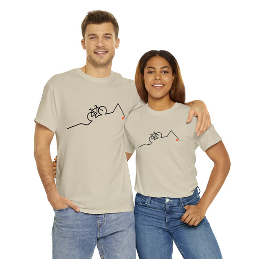 Climb to the top Unisex Heavy Cotton Tee