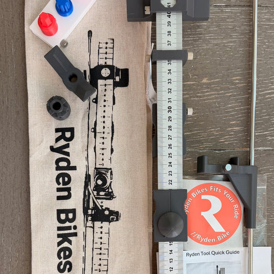 Bundle: PRO Bike Measurement and setup tool + US 250 adaptors holder
